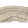 Угловой надувной диван INTEX 68575, 257×203×76 см